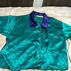 Victoria’s Secret vintage pajama top 1990s